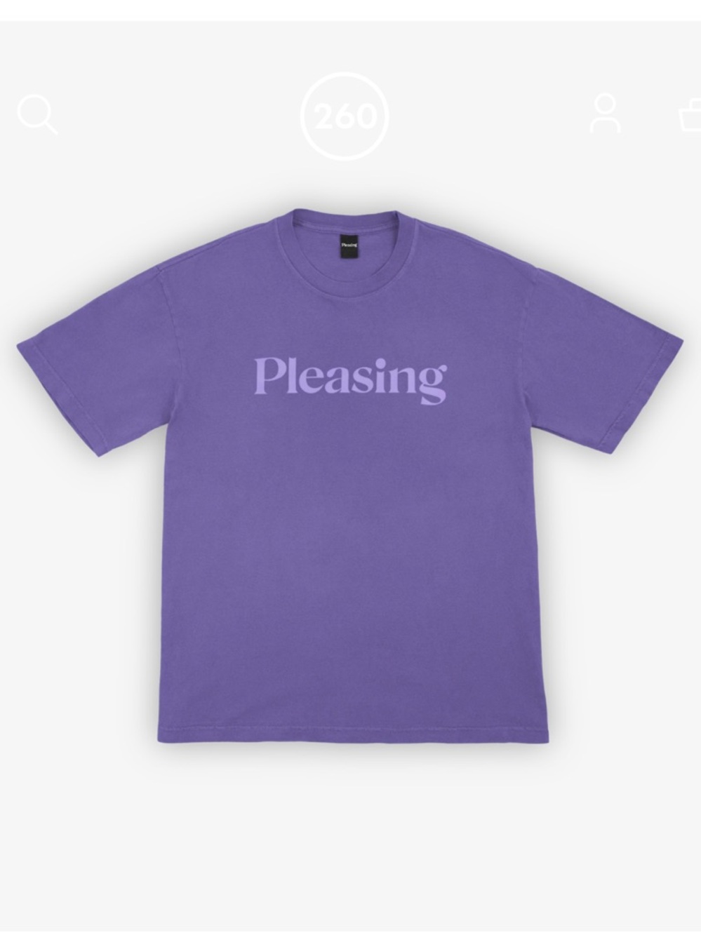 Pleasing Verbena T-shirt Size M
